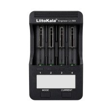Зарядний пристрій Liitokala Lii-500, 4 канала, Ni-Mh/Li-ion, 220V/12V, Powerbank, Test, LCD, Box