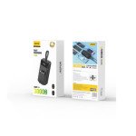 Power Bank Aspor A317 Fast Charge 30000mAh (USB-C/USB/Type-C/Lightning/22.5W)- чорний (900168)