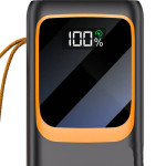 Power Bank Aspor A350 50000mAh (4USB/Type-C/Lightning/22.5W) - чорний (900140)