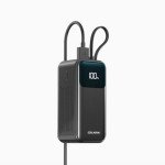 Power Bank Aspor A362 Notebook Series 20000mAh (2USB-C/USB/65W)- чорний (900169)