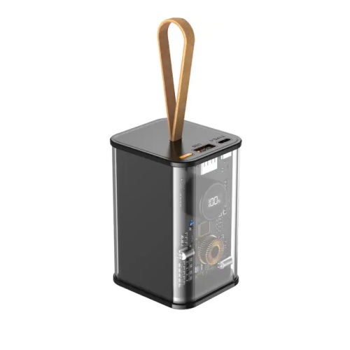Power Bank Aspor A365 Notebook Series 20000mAh 65W (USB/Type-C)- графіт (900139)