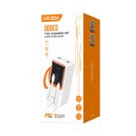 Power Bank Kakusiga KSC-1090 50000mAh (4USB/2USB-C/22.5W)- білий (900177)