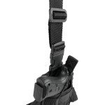 Кобура на бедро для ПМ из Molle черная(LE2438)