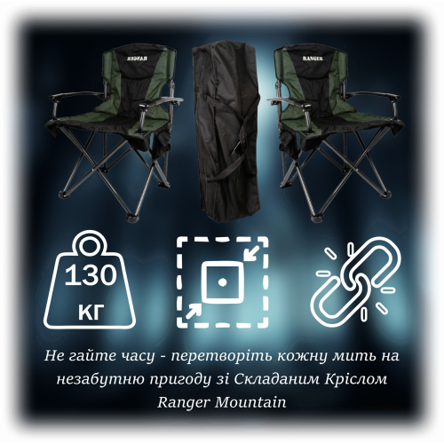 Кресло складное Ranger Mountain (Арт. RA 2239)