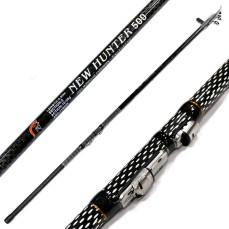 Вудка карбонова NEW HUNTER з кільцями 4м CARBON (GL5868)