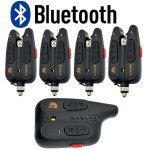 Набір сигналізаторів GLADIATOR BL1518 4+1 Black з пейджером+BLUETOOTH