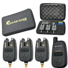 Набір сигналізаторів GLADIATOR RF298 3+1 Black з пейджером