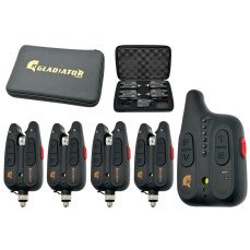 Набір сигналізаторів GLADIATOR RF1118 4+1 Black з пейджером