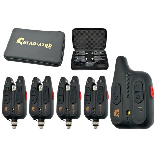 Набір сигналізаторів GLADIATOR RF1118 4+1 Black з пейджером