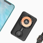 Power Bank Aspor A328 Magnetic Wireless 10000mAh+cable Charge Watch (22.5W)- чорний (900152)