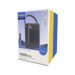 Power Bank Topomax Travel Series 80000mAh (4USB/Type-C/Micro/Lightning/22.5W)- чорний (900164)