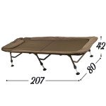 Коропова розкладачка Ranger BED 80 Fleece (Арт. RA 5525)