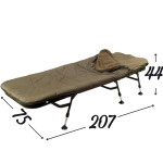 Коропова розкладачка Ranger BED 88 Sleep System (Арт. RA 5523)