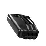 Power Bank Aspor A316 Fast Charge 20000mAh (USB-C/USB/Type-C/Lightning/22.5W)- чорний (900146)