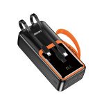 Power Bank Kakusiga KSC-1089 30000mAh (4USB/2USB-C/22.5W)- чорний (900175)