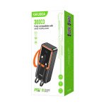 Power Bank Kakusiga KSC-1089 30000mAh (4USB/2USB-C/22.5W)- чорний (900175)