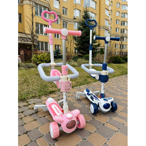 Самокат 5в1 музичний